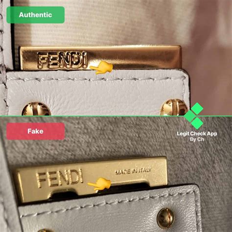 Real vs Fake Fendi 